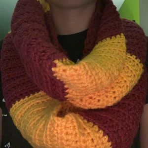 Harry Potter inspired infinity scarf